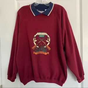 Vintage Collared Grandpa Sweatshirt